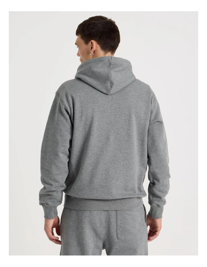 Relaxed Hoodie in Charcoal image 5