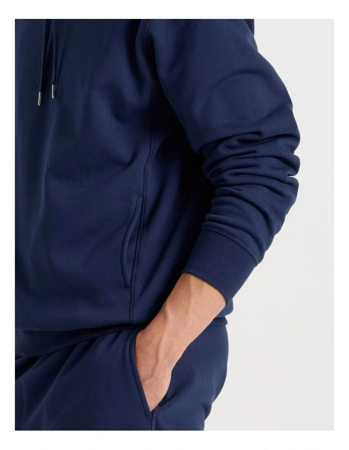 Relaxed Hoodie in Navy image 4