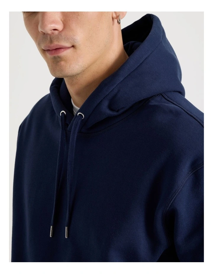 Relaxed Hoodie in Navy image 5