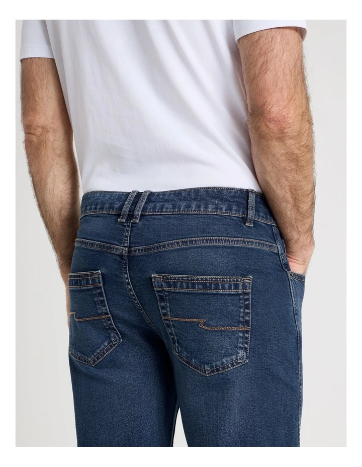 Straight Leg Jean in Navy image 6