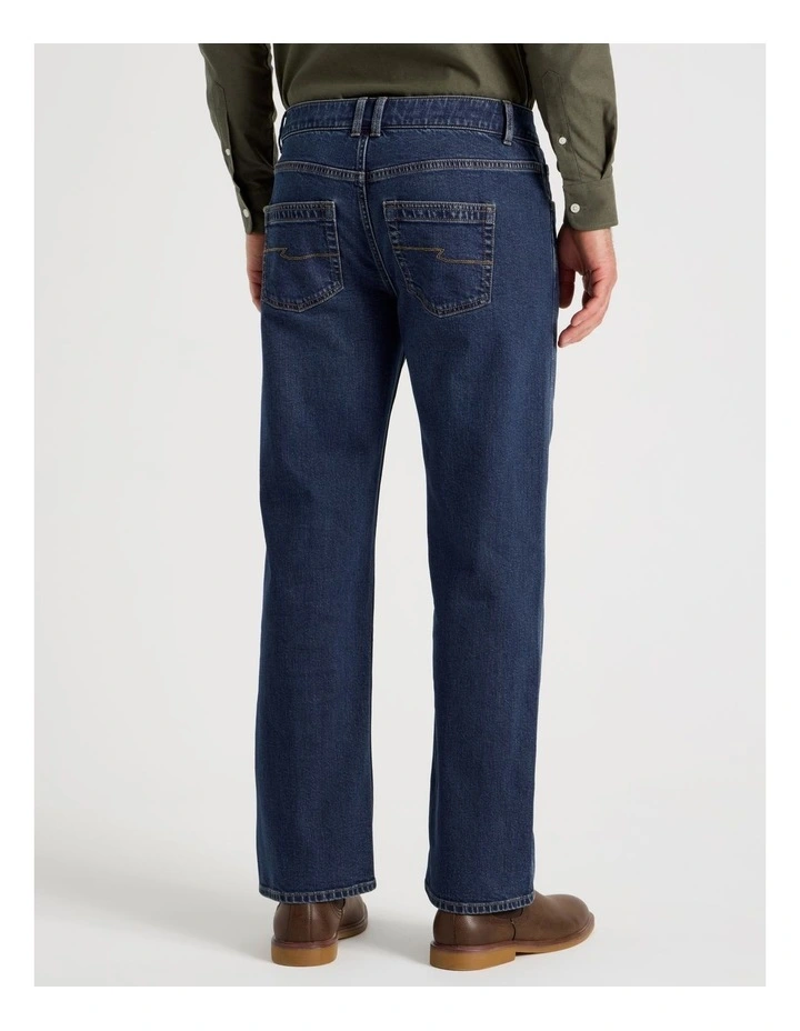 Straight Leg Jean in Navy image 6