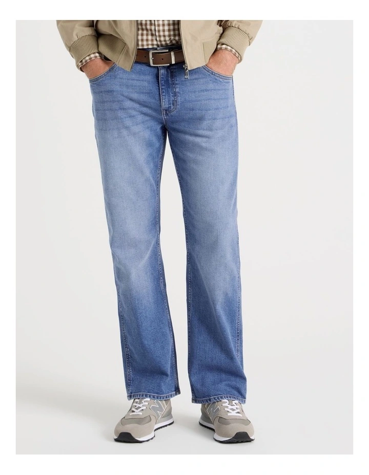 Straight Leg Jean in Light Blue image 1