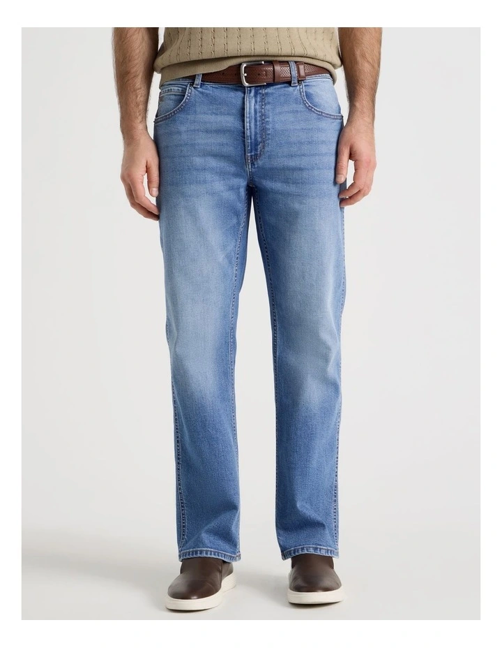 Straight Leg Jean in Light Blue image 2