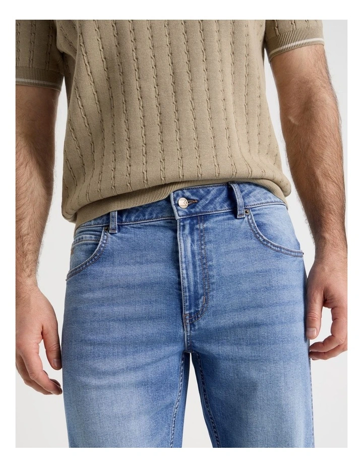 Straight Leg Jean in Light Blue image 5