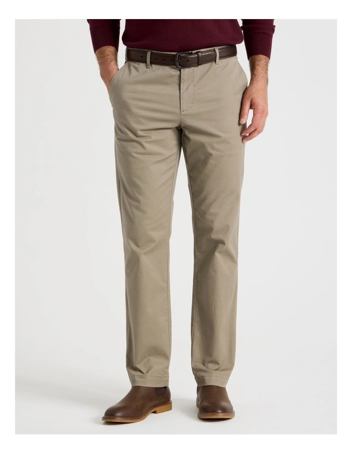 Chino Pant in Taupe image 2