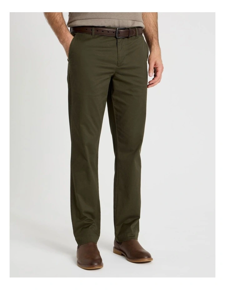 Chino Pant in Khaki image 2
