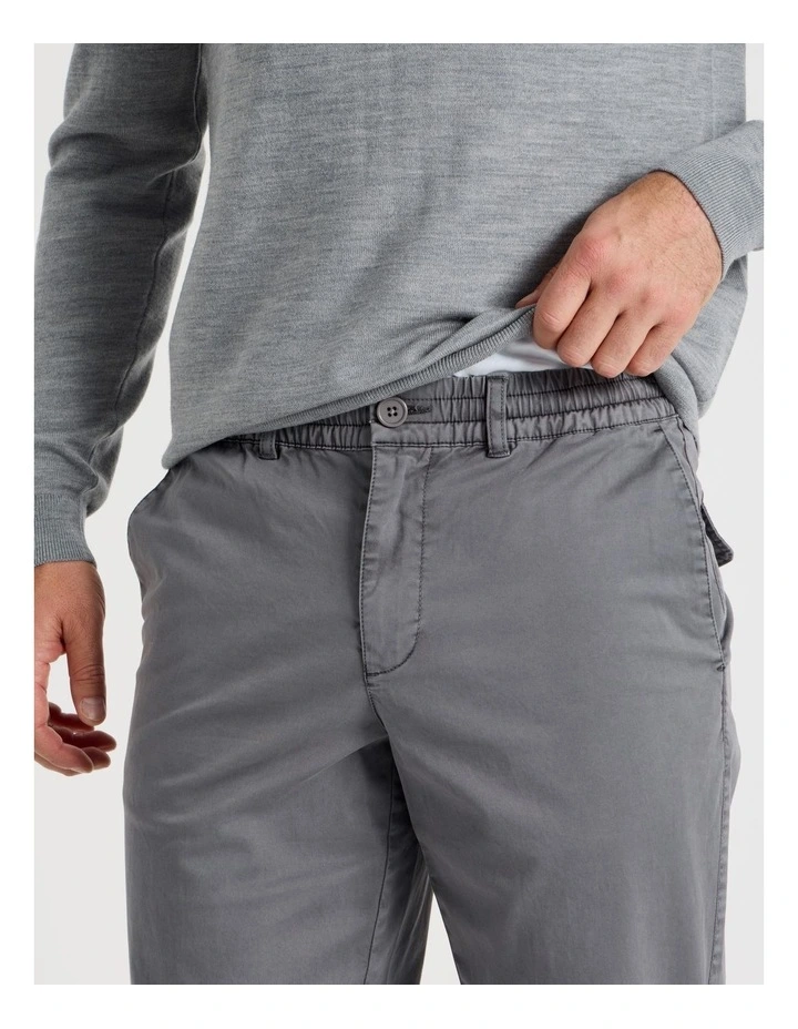 Elasticated Waist Pant in Grey image 4