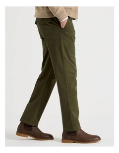 Elasticated Waist Pant in Khaki