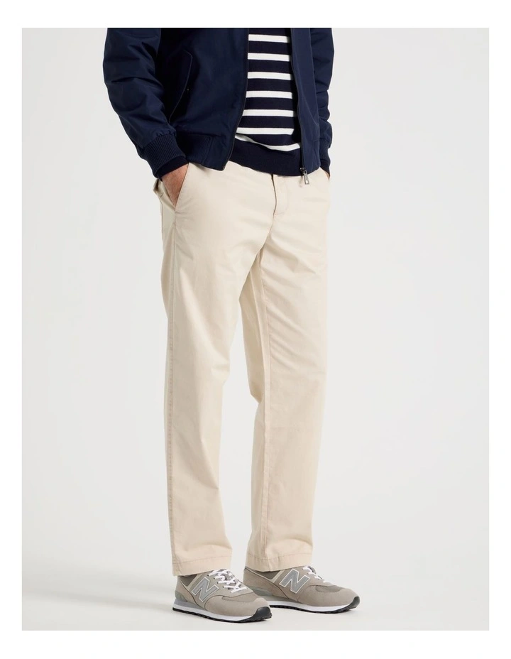 Elasticated Waist Pant in Bone image 7