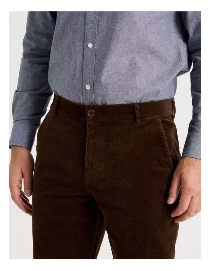 Corduroy Pant in Brown image 3