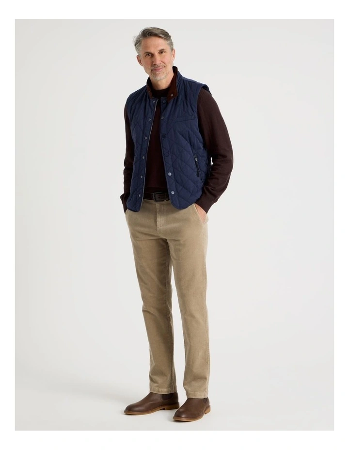 Corduroy Pant in Taupe image 1