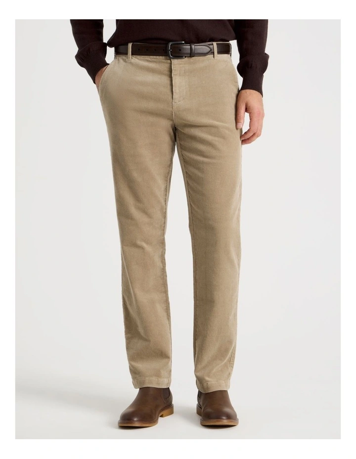 Corduroy Pant in Taupe image 2