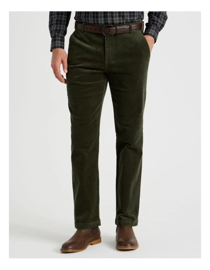 Corduroy Pant in Khaki image 4
