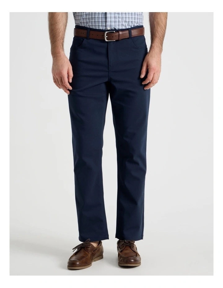 Comfort 5 Pocket Pant in Navy image 2