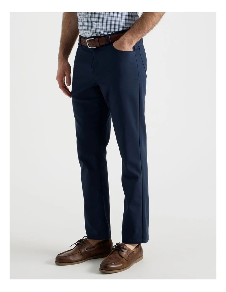 Comfort 5 Pocket Pant in Navy image 5