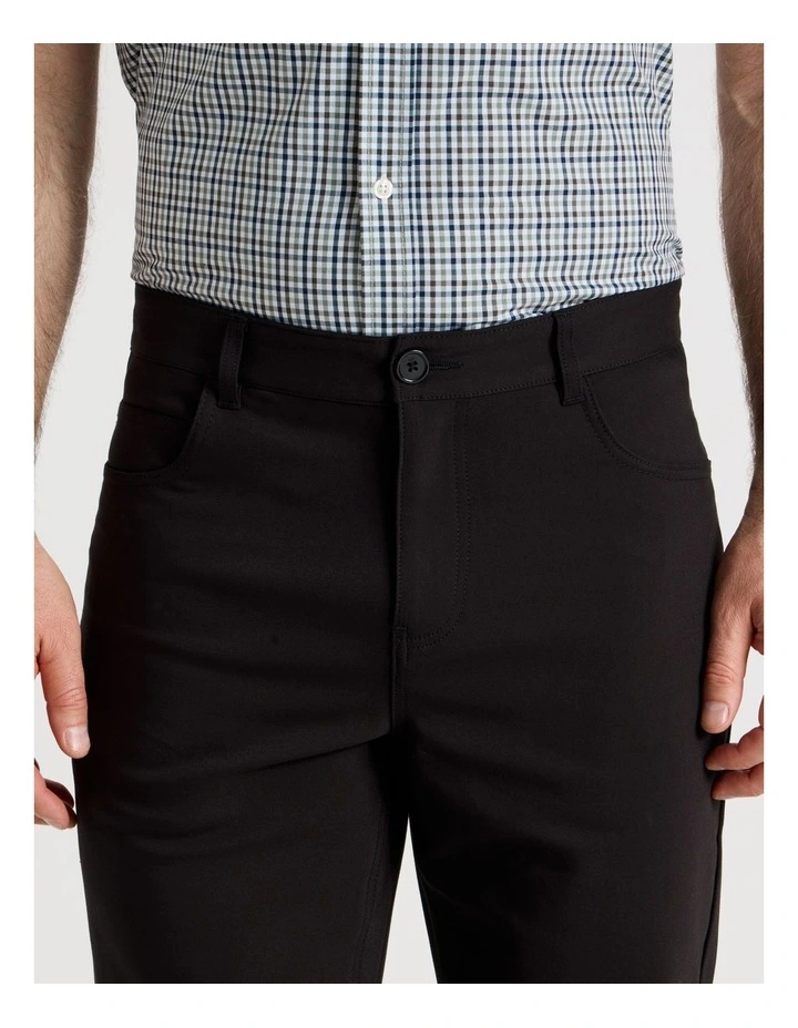 Comfort 5 Pocket Pant in Black image 3