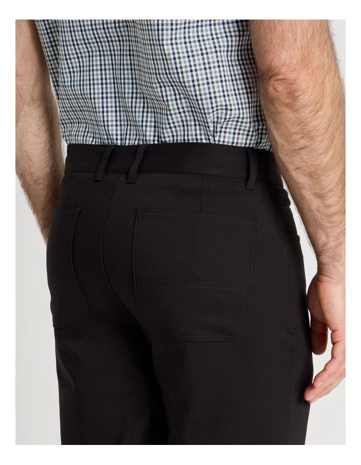 Comfort 5 Pocket Pant in Black image 5