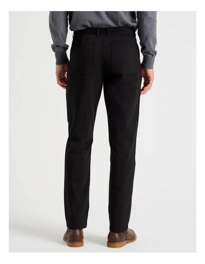 Comfort 5 Pocket Pant in Black image 5