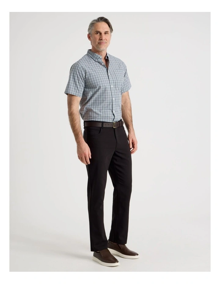 Comfort 5 Pocket Pant in Black image 6