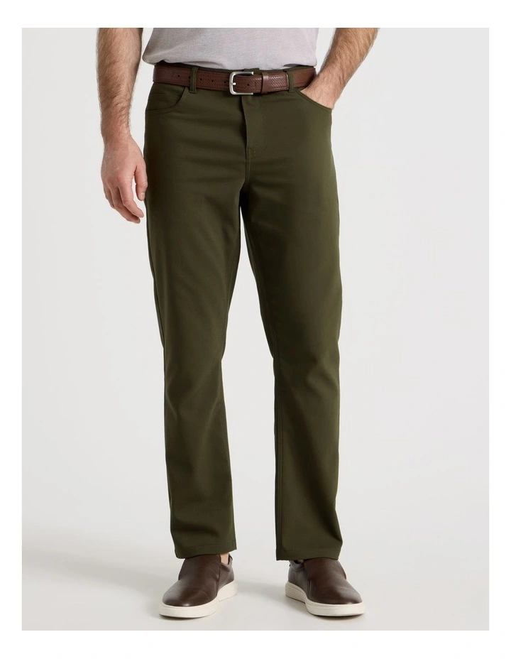 Comfort 5 Pocket Pant in Khaki image 2