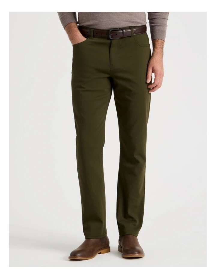 Comfort 5 Pocket Pant in Khaki image 2