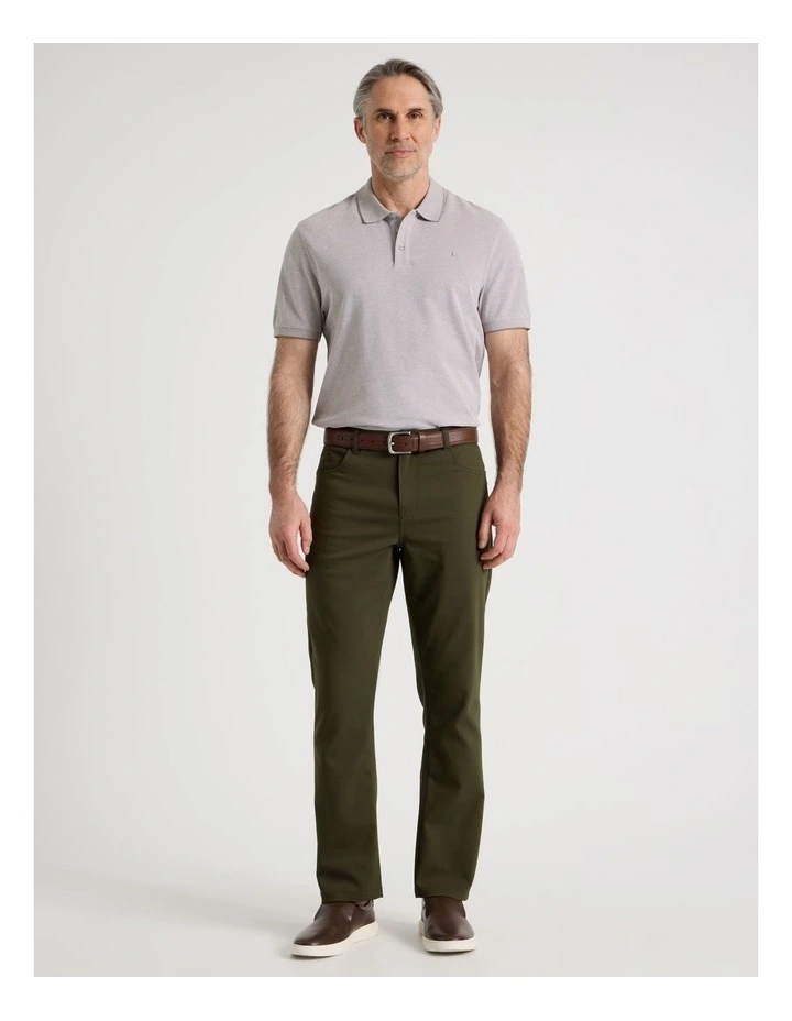 Comfort 5 Pocket Pant in Khaki image 4