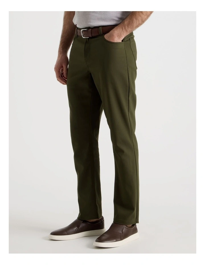 Comfort 5 Pocket Pant in Khaki image 5