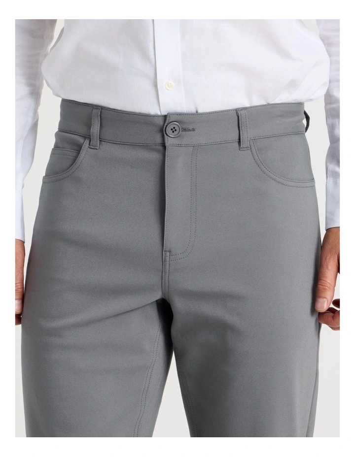 Comfort 5 Pocket Pant in Grey image 3