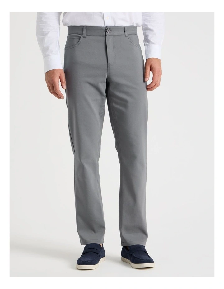 Comfort 5 Pocket Pant in Grey image 4