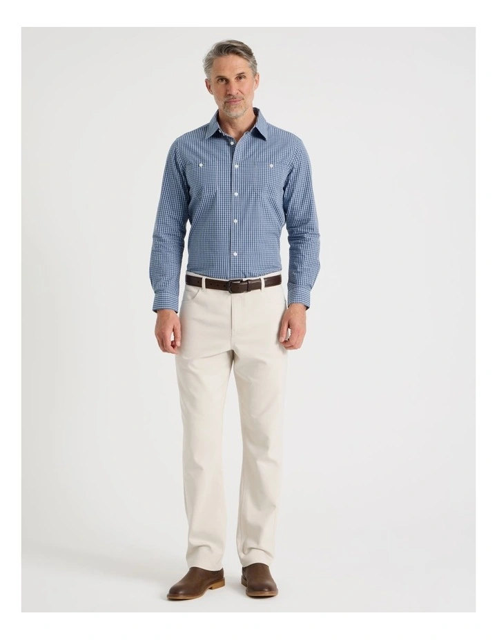 Comfort 5 Pocket Pant in Bone image 1