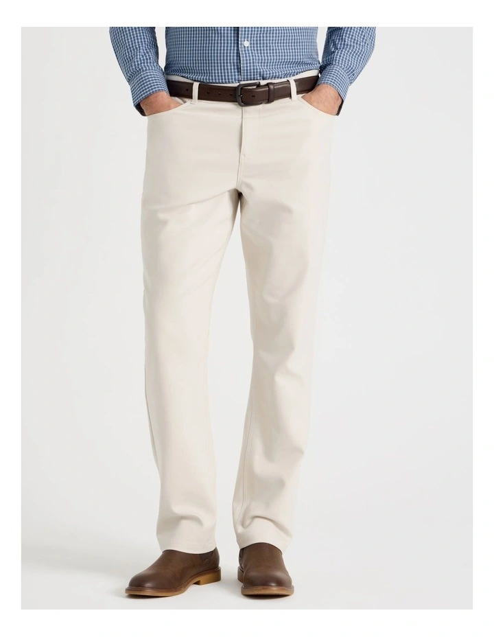 Comfort 5 Pocket Pant in Bone image 2