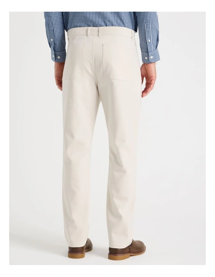 Comfort 5 Pocket Pant in Bone image 4