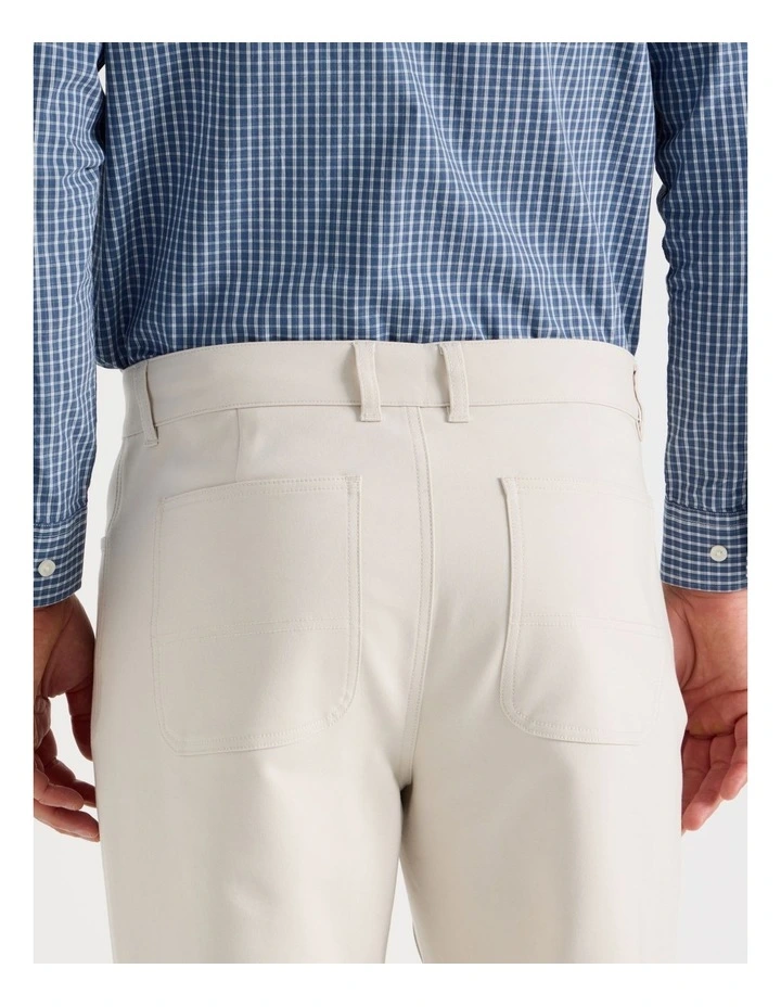 Comfort 5 Pocket Pant in Bone image 5