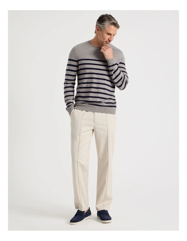 Travel Pant in Bone image 3