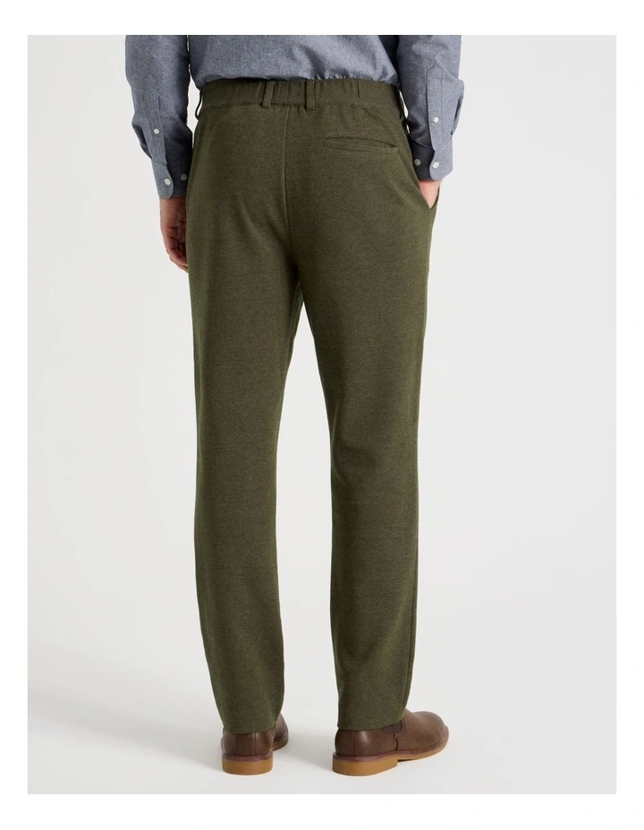 Textured Pant in Khaki image 5