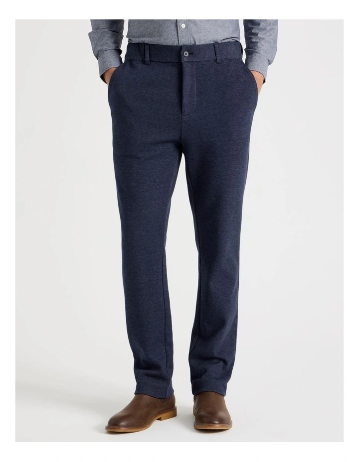 Textured Pant in Navy image 1