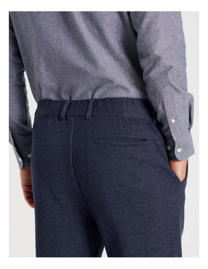Textured Pant in Navy image 5