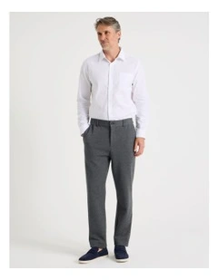 Textured Pant in Charcoal