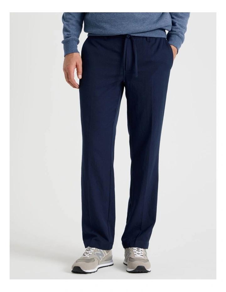 Non Iron Pant in Navy image 2