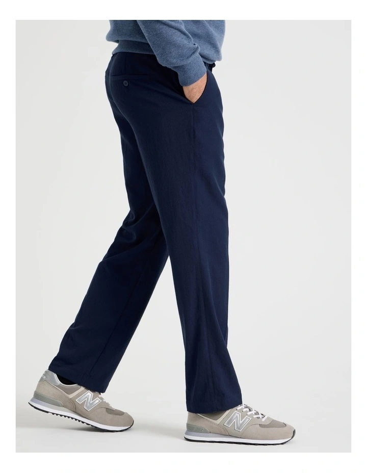 Non Iron Pant in Navy image 4