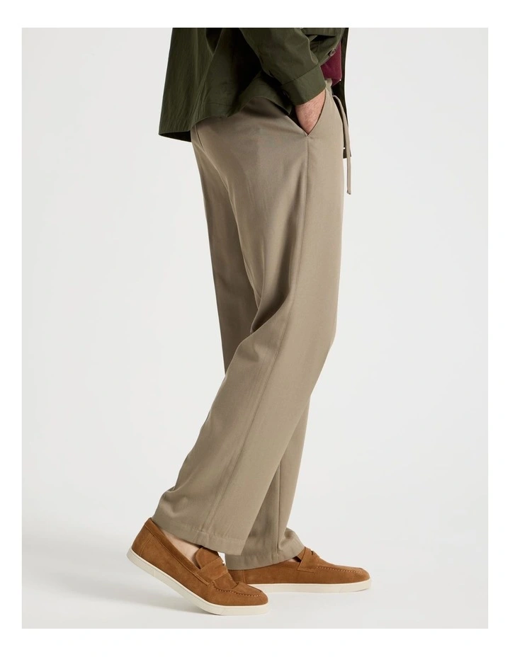 Non Iron Pant in Taupe image 3