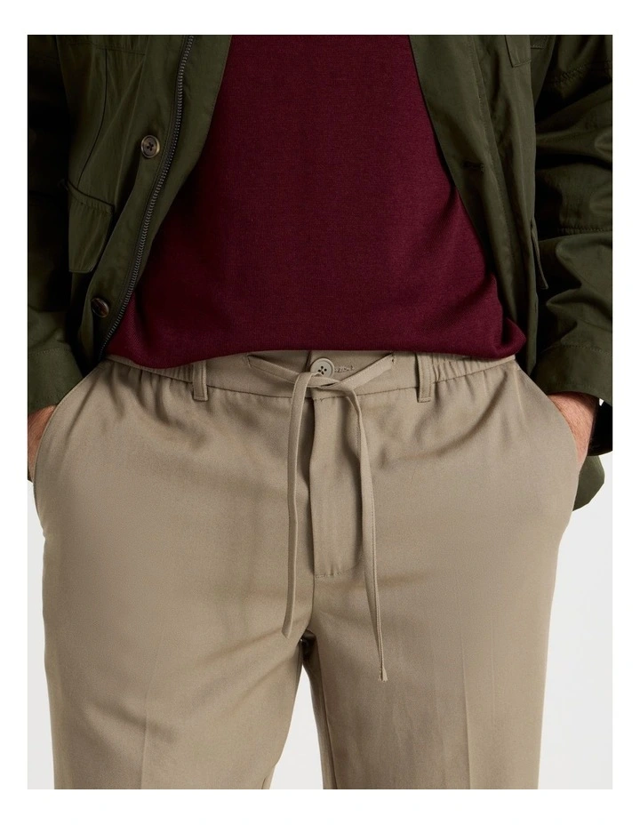 Non Iron Pant in Taupe image 4