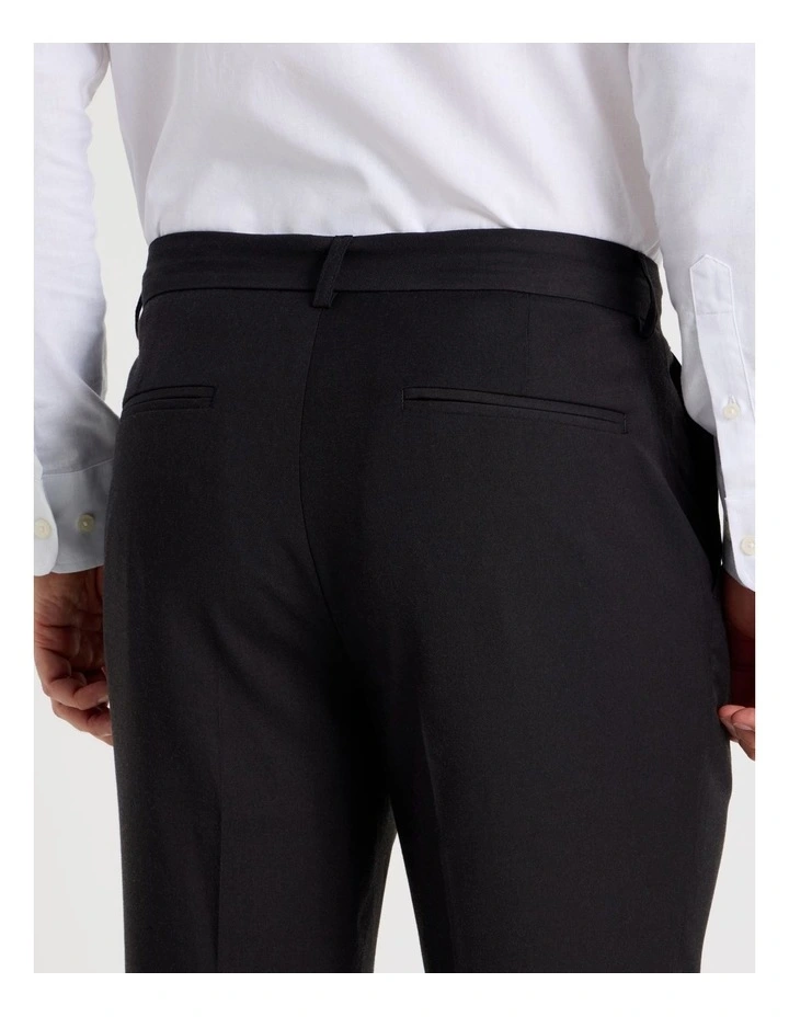 Non Iron Trouser in Black image 5
