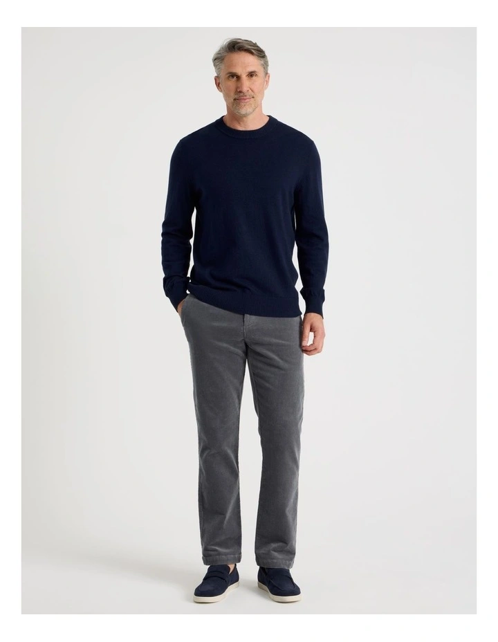 Corduroy Pant in Charcoal image 1