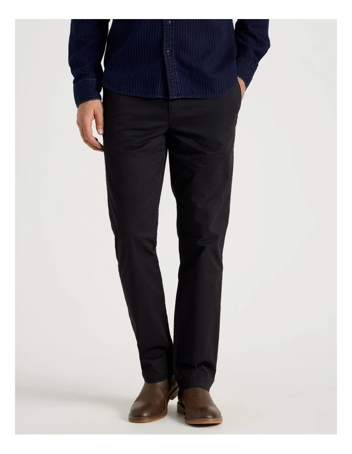 Chino Pant in Black image 2