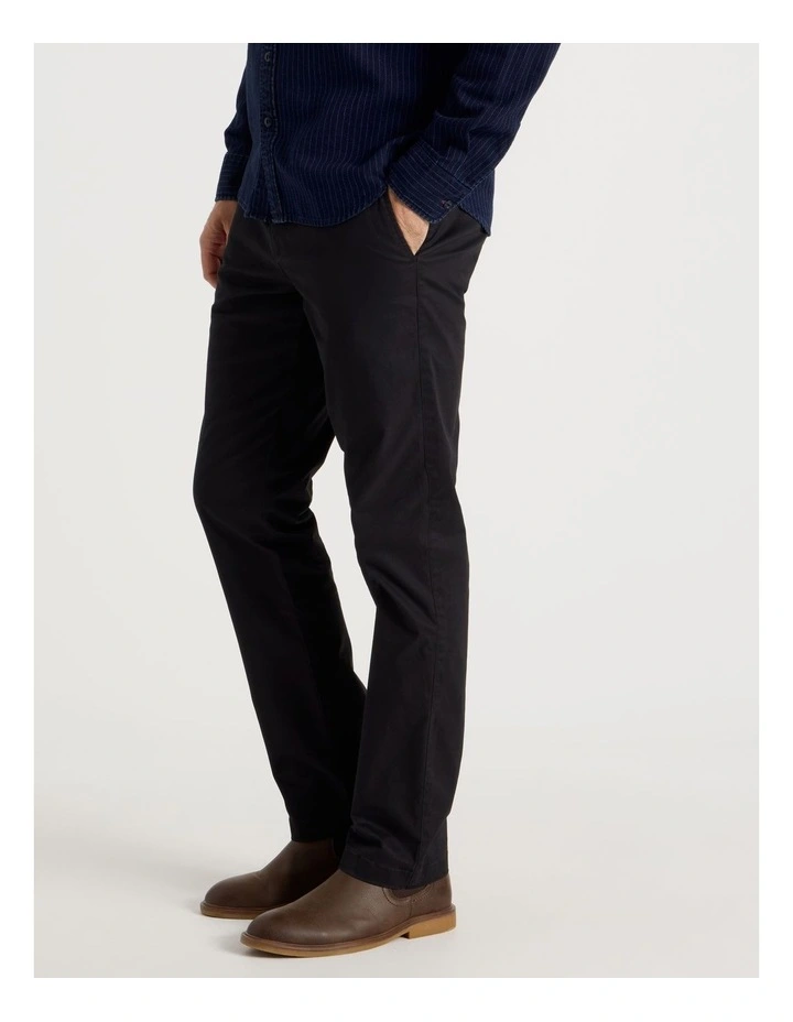 Chino Pant in Black image 5