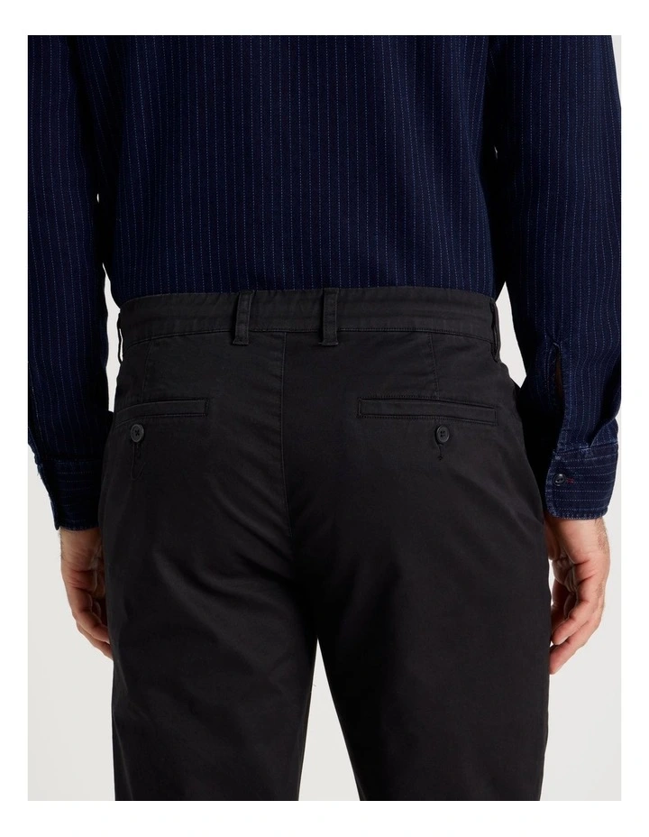 Chino Pant in Black image 7