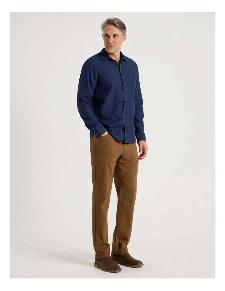 Comfort 5 Pocket Pant in Camel image 3