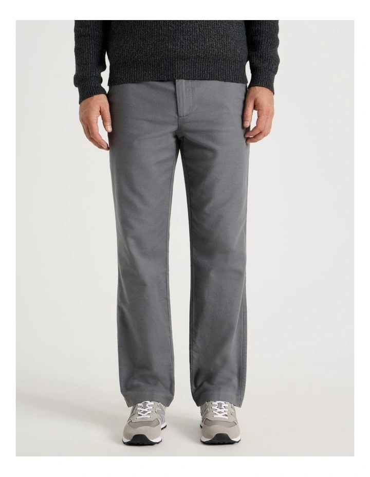 Brushed Elasticated Waist Pant in Grey image 4