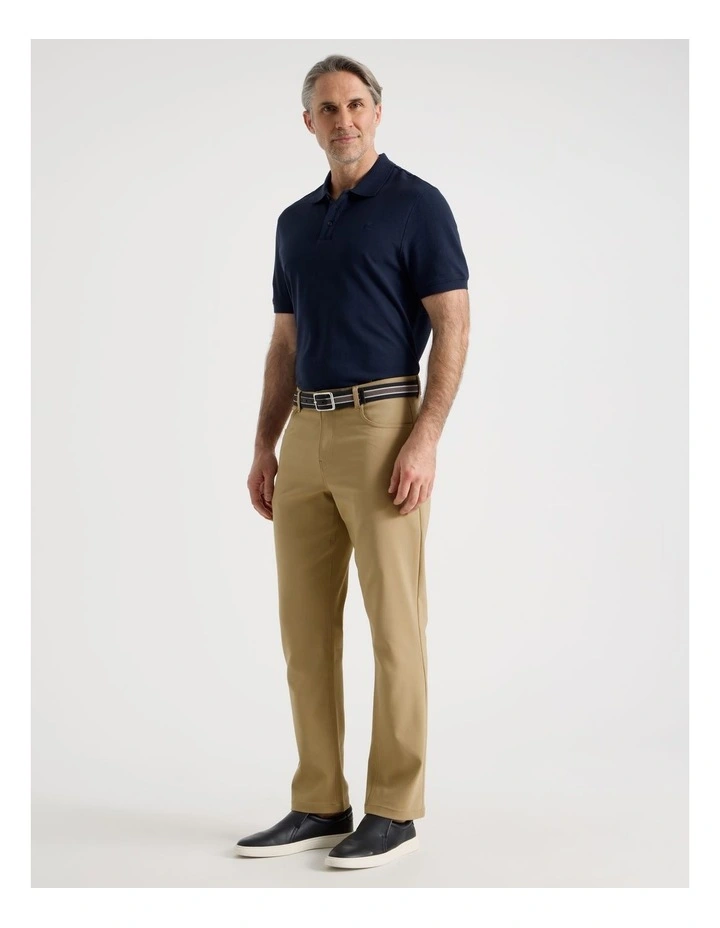 Comfort 5 Pocket Pant in Tan image 1